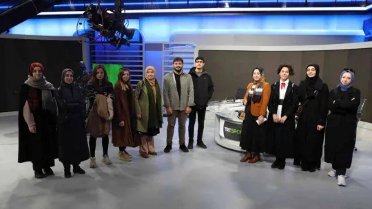 Genç iletişimciler mesleği yerinde öğrenme fırsatı yakaladı
