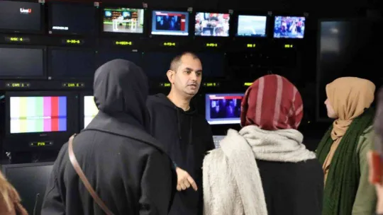 Genç iletişimciler mesleği yerinde öğrenme fırsatı yakaladı