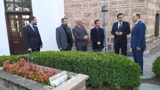 Genel Müdür Bilgin, Ertuğrul Gazi Türbesi'ni ziyaret etti