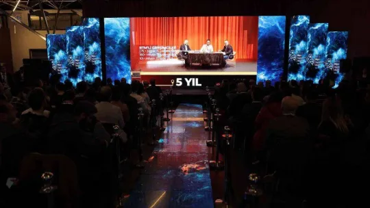 Girişimci ile yatırımcının buluştuğu etkinlik 'kesişim' temasıyla yapıldı