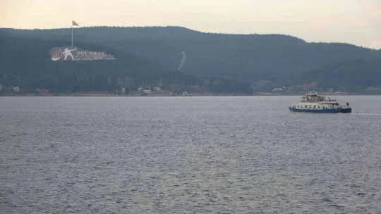 Gökçeada ve Bozcaada'ya yarınki bazı feribot seferleri iptal edildi