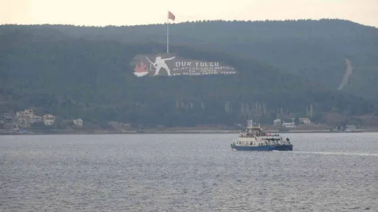 Gökçeada ve Bozcaada'ya yarınki bazı feribot seferleri iptal edildi