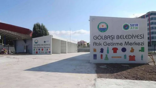 Gölbaşı Belediyesi'nden geri dönüşüm hamlesi