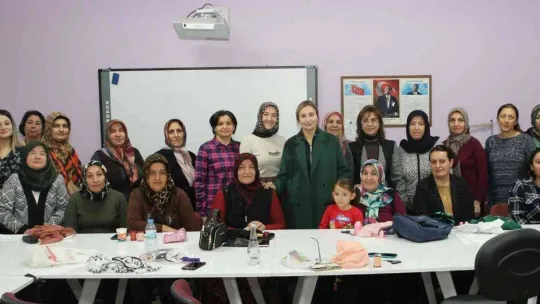 Gölbaşı Belediyesi'nin ücretsiz kurslarında eğitim devam ediyor