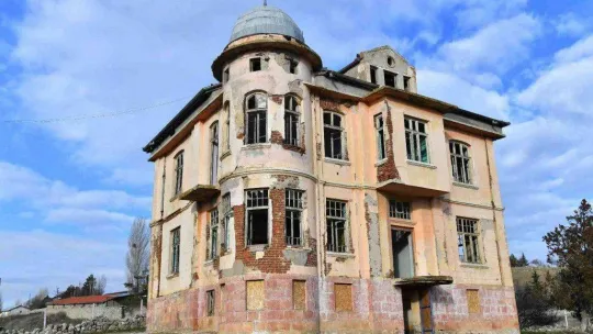 Gölbaşı Hallaçlı Mehmet Ağa Konağı'nda restorasyon çalışmaları başlıyor