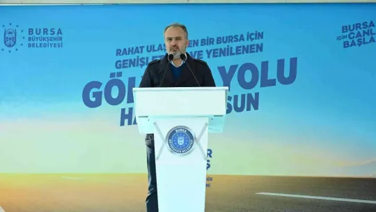 Gölyazı yolu sil baştan yenilendi