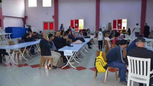 Gömeç Atatürk Kayalıkları Satranç Turnuvası yapıldı