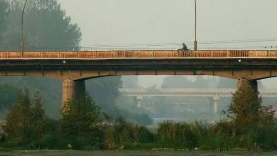 Gönen'de köprü yenileme çalışmaları başladı.