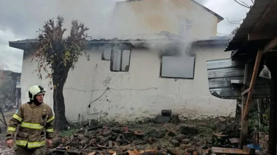 Gönen'de yangın: 1 ölü