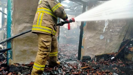 Gönen'de yangın: 1 ölü