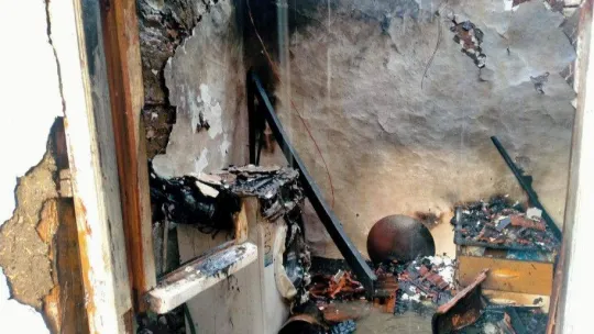 Gönen'de yangın: 1 ölü