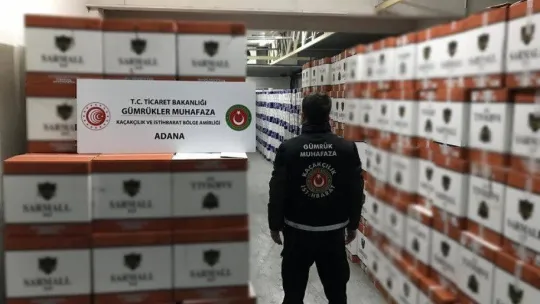 Gümrük Muhafaza ekipleri 15 milyon lira değerindeki kaçak ürüne el koydu