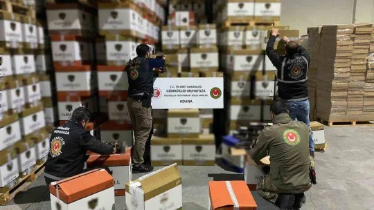 Gümrük Muhafaza ekipleri 15 milyon lira değerindeki kaçak ürüne el koydu