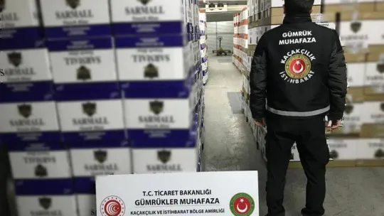 Gümrük Muhafaza ekipleri 15 milyon lira değerindeki kaçak ürüne el koydu