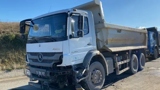 Güneş ışığı gözüne gelen sürücü kaza yaptı: 1 yaralı