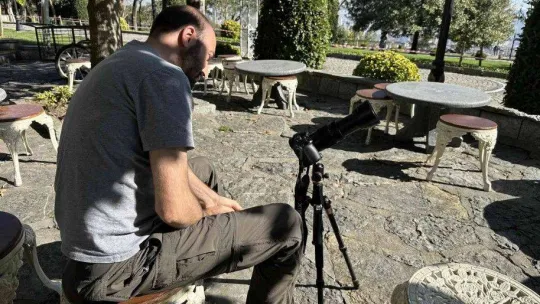 Güneş tutulmasını izlemek isteyenler Çamlıca Tepesi'ne koştu