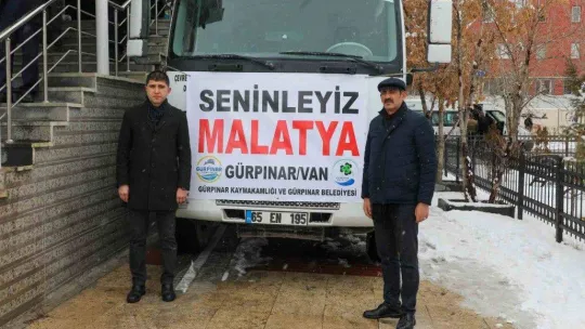 Gürpınar depremzedeler için tek yürek oldu