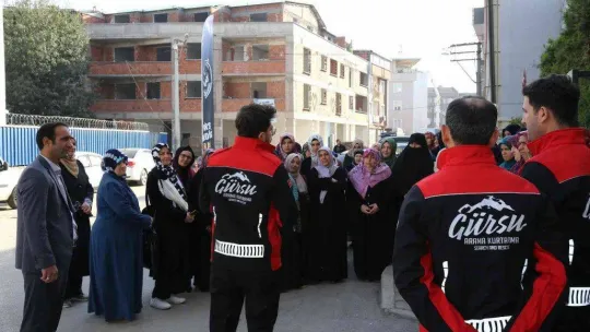 Gürsu'da deprem tatbikatı