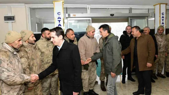 Güvenlik korucuları deprem bölgesine sevk edildi