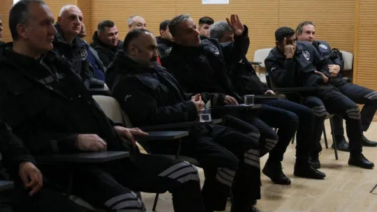 Güvenlik personeline görev ve yetki eğitimi