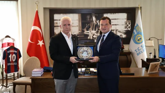 İstanbul Valisi Davut Gül'den Silivri Belediye Başkanlığına Ziyaret