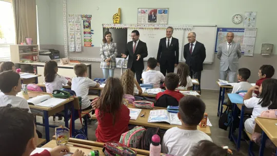 İlçe Milli Eğitim Müdürü Damat'tan Okul Ziyaretleri