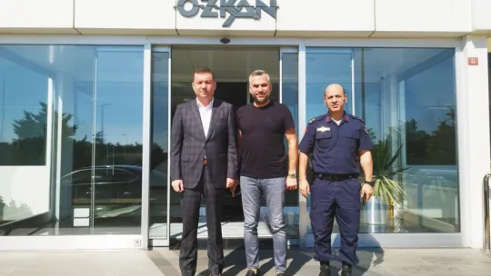 Kaymakam Toğan ve Jandarma Komutanı Torun'dan Sanayi Kuruluşlarına Ziyaret