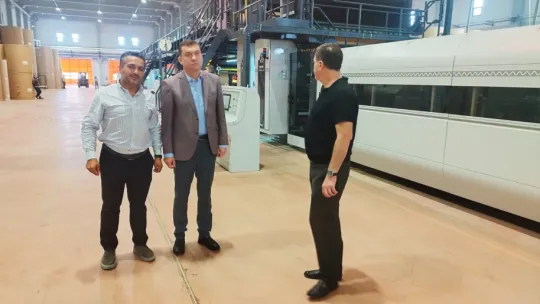 Kaymakam Toğan ve Komutan Torun'dan Sanayi Ziyaretleri