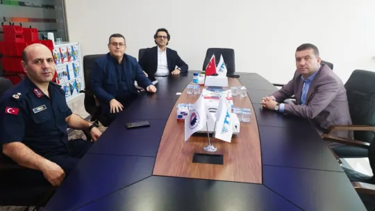 Kaymakam Toğan ve Komutan Torun'dan Sanayi Ziyaretleri