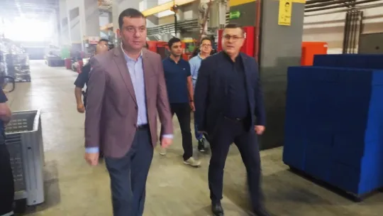 Kaymakam Toğan ve Komutan Torun'dan Sanayi Ziyaretleri