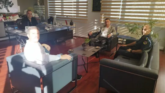 Silivri Kaymakamı Tolga Toğan ve İlçe Jandarma Komutanı Binbaşı Fatih Torun'dan Sanayi Kuruluşlarına Ziyaret