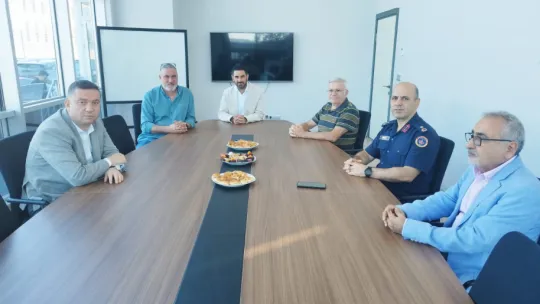 Silivri Kaymakamı Tolga Toğan ve İlçe Jandarma Komutanı Binbaşı Fatih Torun'dan Sanayi Kuruluşlarına Ziyaret