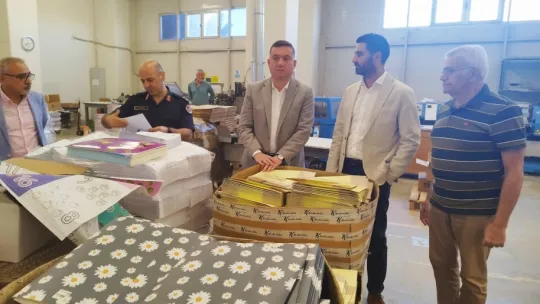 Silivri Kaymakamı Tolga Toğan ve İlçe Jandarma Komutanı Binbaşı Fatih Torun'dan Sanayi Kuruluşlarına Ziyaret