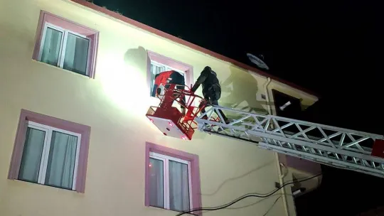 Haber alınamayan yaşlı vatandaş, evde bulundu