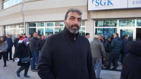 Haberi duyan SGK binasına koştu: Uzun kuyruklar oluştu