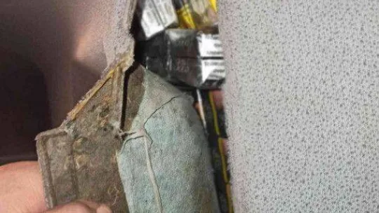 Habur Sınır Kapısı'nda kaçak sigara operasyonları