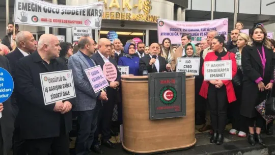 HAK-İŞ Genel Başkanı Arslan: 'Sorunların çözümünü bir cinsiyete terk edemeyiz'