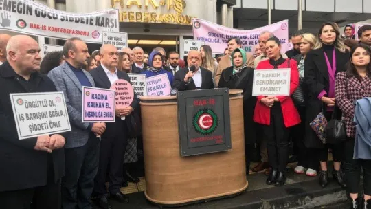 HAK-İŞ Genel Başkanı Arslan: 'Sorunların çözümünü bir cinsiyete terk edemeyiz'