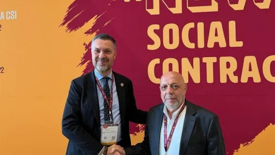 HAK-İŞ Genel Başkanı Arslan, ITUC Başkan Yardımcılığına yeniden seçildi