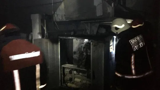 Halı fabrikasında çıkan yangın söndürüldü