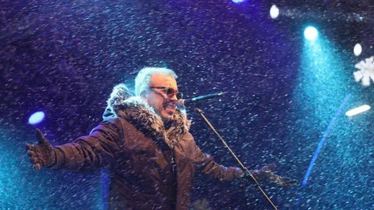 Haluk Levent'ten eksi 10 derecedeki konserinde yürekleri ısıtan davranış