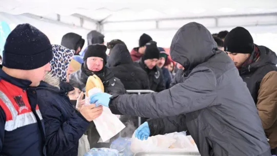 Haluk Levent'ten eksi 10 derecedeki konserinde yürekleri ısıtan davranış