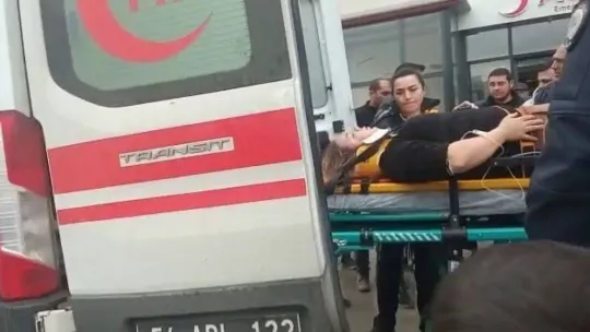 Hamile kadına çarpıp kaçtı