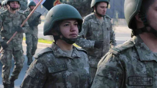 Harbiyeliler Ankara sokaklarında koştu