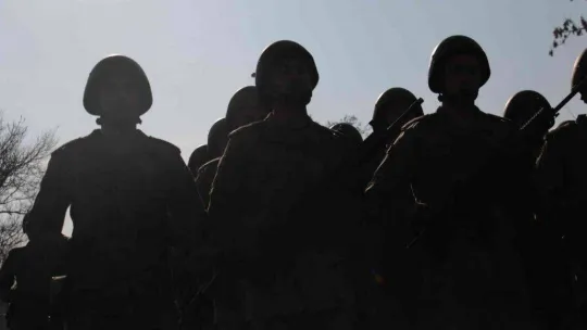 Harbiyeliler Ankara sokaklarında koştu