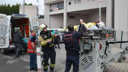 Hastanede gerçeğini aratmayan tatbikat