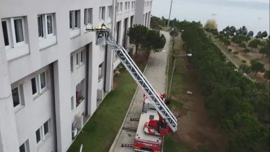 Hastanede gerçeğini aratmayan tatbikat