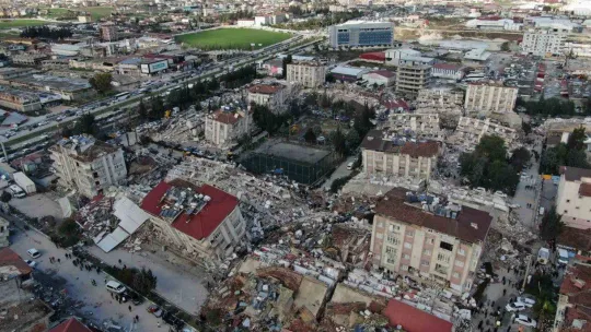 Hatay'da 600 Evler Sitesi yerle bir oldu