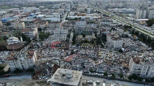 Hatay'da 600 Evler Sitesi yerle bir oldu