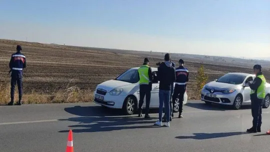 Havadan helikopter destekli trafik denetimi